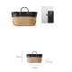 Large capacity casual hand-held grass woven tote bag - Memoo.com Large capacity casual hand-held grass woven tote bag - Memoo.com